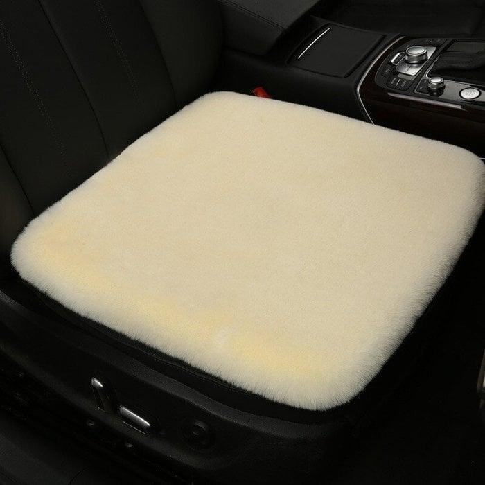 other : CarMat - Pluche Hoezen voor Autostoelen - Lichtroze in Beige Lichtroze van Pantino