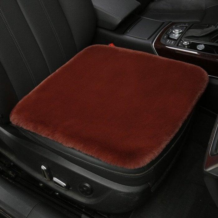 other : CarMat - Pluche Hoezen voor Autostoelen - Lichtroze in Koffie Lichtroze van Pantino