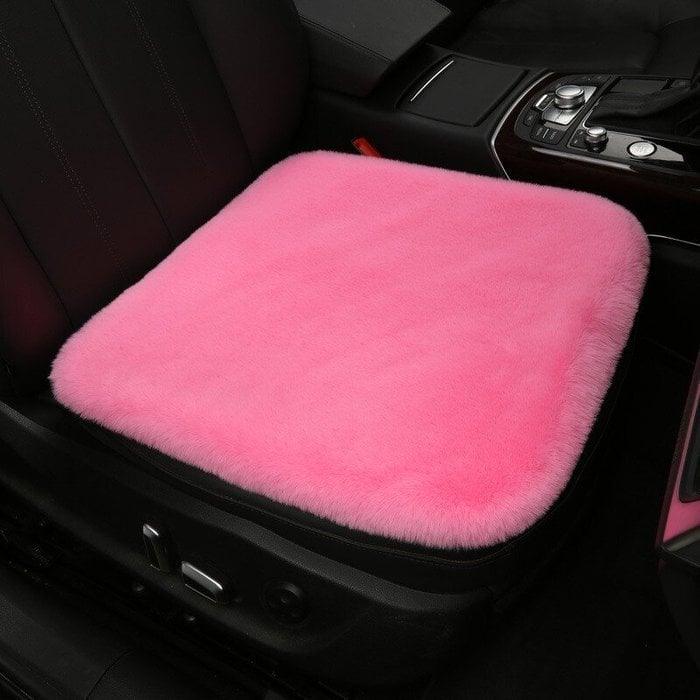 other : CarMat - Pluche Hoezen voor Autostoelen - Lichtroze in Lichtroze Lichtroze van Pantino