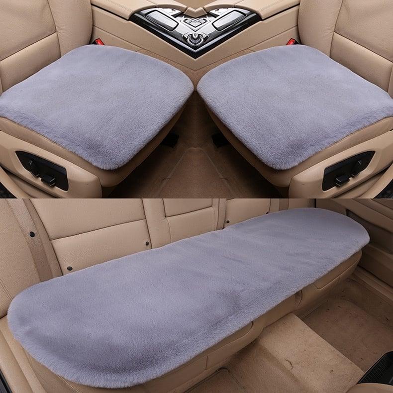 other : CarMat - Pluche Hoezen voor Autostoelen - Lichtroze in van Pantino