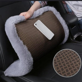 other : CarMat - Pluche Hoezen voor Autostoelen - Lichtroze in van Pantino