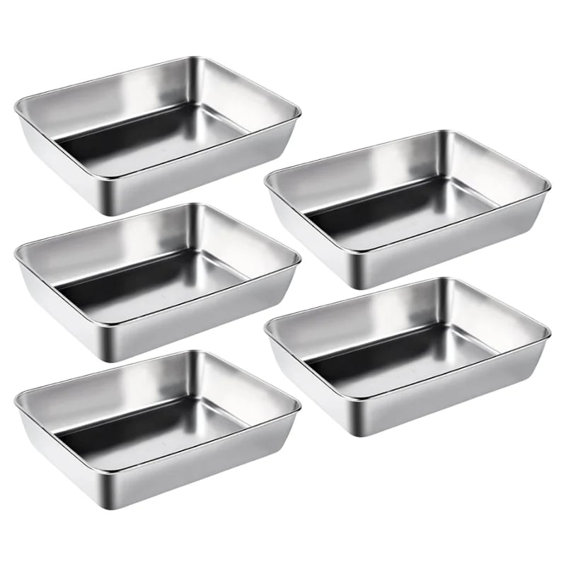 outdoor equipment : BBQTray - Vierkante Roestvrijstalen Plaat in van Pantino