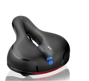 outdoor equipment : Comfy Seat - Krachtige, Ademende Fietszadels - Zwart Rood in Zwartblauw van Pantino