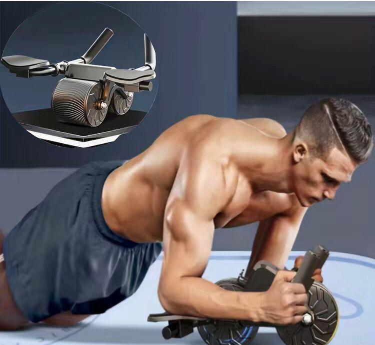 outdoor equipment : CoreTrainer - Buikspieroefeningen Wiel - Zwart in van Pantino