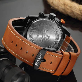 watches : Horloge Heren Zwart - Curren Chronograaf Polshorloge voor in van Pantino