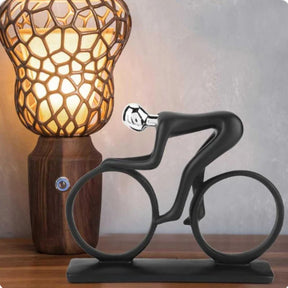 home & garden : CycleCraft - Fiets Sculptuur - Goud in van Pantino