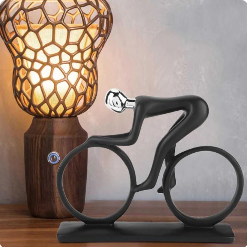 home & garden : CycleCraft - Fiets Sculptuur - Goud in van Pantino