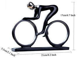 home & garden : CycleCraft - Fiets Sculptuur - Goud in van Pantino