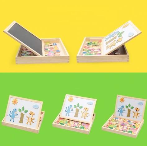 other : Magnetisch Teken - En Puzzelbord Kinderen in van Pantino