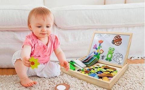 other : Magnetisch Teken - En Puzzelbord Kinderen in van Pantino