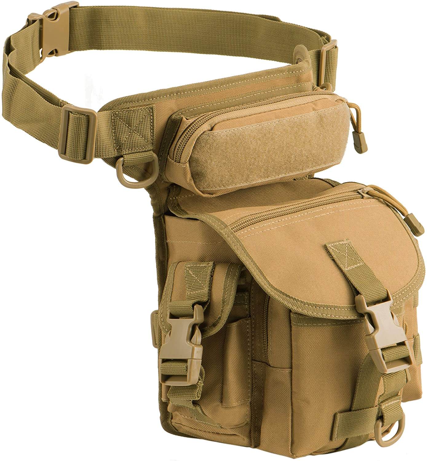 bags : Tactische Beenzak voor Heren - Beige in van Pantino