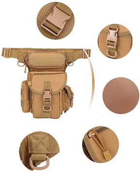 bags : Tactische Beenzak voor Heren - Beige in van Pantino
