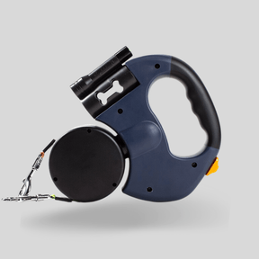 pets : Dubbele Hondenriem - Multi-Functionele Hondenriem - Blauw in Blauw 40% korting van Pantino