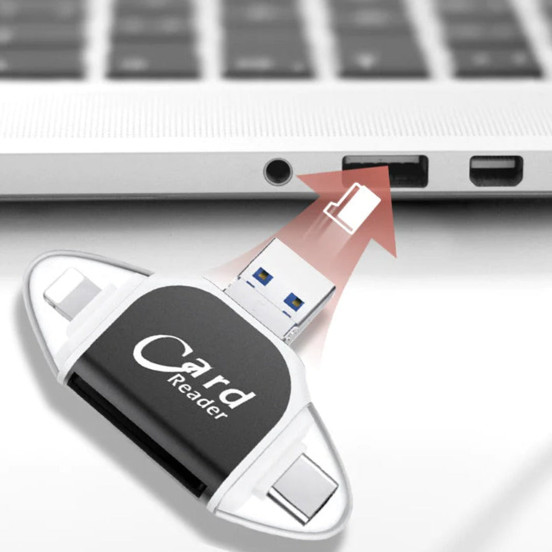gadgets : SD-Kaart - Multi-Port 4 in 1 Universele SD in van Pantino