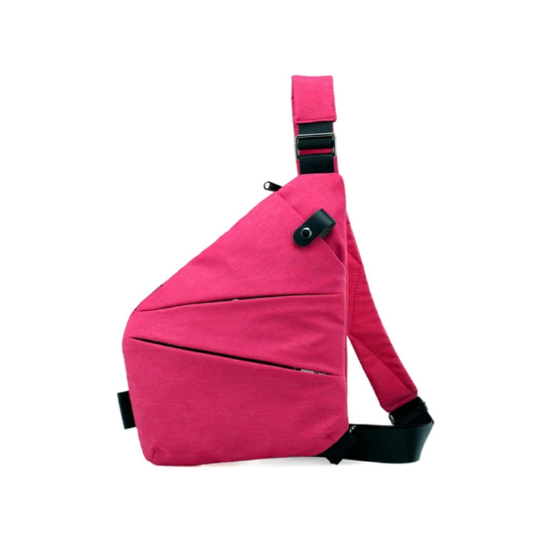 bags : Geen Zakkenrollers, Puur Gemoedsrust - Roze-Rechts in Roze-rechts van Pantino