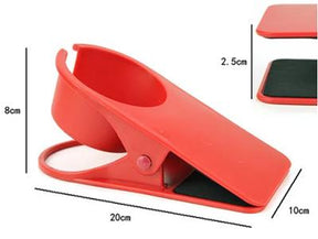 Cup Holder Clip : Bekerhouder Clip - Blauw in van Pantino