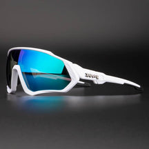 Cycling Glasses : Fietsbril Unisex Wit - Eyeglasses - Voor Racefietsen in Wit van Pantino