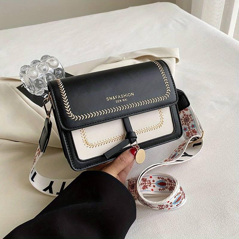 bags : Handtas Dames Paars - FlayBag in Zwart van Pantino