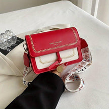 bags : Handtas Dames Paars - FlayBag in Rood van Pantino