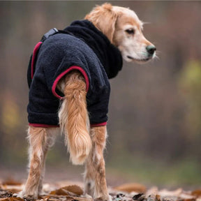 pets : FleeceFlow - Absorberende Hondenbadjas - Groen in van Pantino