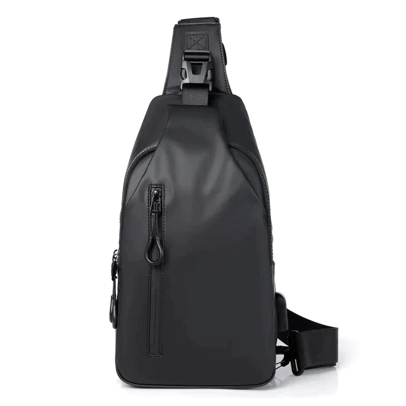 bags : FlexiBag - Veelzijdige Tas voor Elke Gelegenheid - Zwart in Zwart van Pantino
