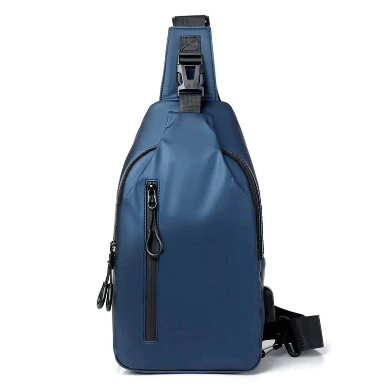 bags : FlexiBag - Veelzijdige Tas voor Elke Gelegenheid - Zwart in Blauw (7 stuks op voorraad) van Pantino