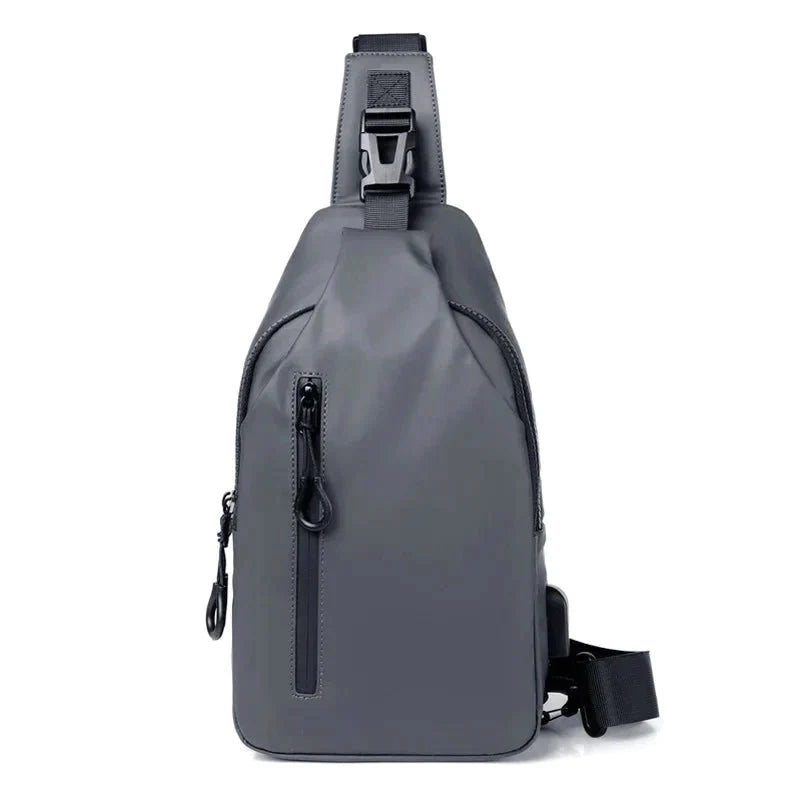bags : FlexiBag - Veelzijdige Tas voor Elke Gelegenheid - Zwart in Grijs van Pantino