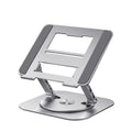 FoldAway - 360° Draaibare Laptopstandaard - Zwart