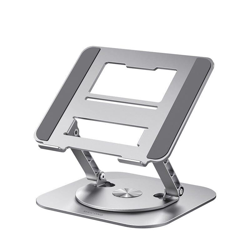 gadgets : FoldAway - 360° Draaibare Laptopstandaard - Zwart in Grijs van Pantino