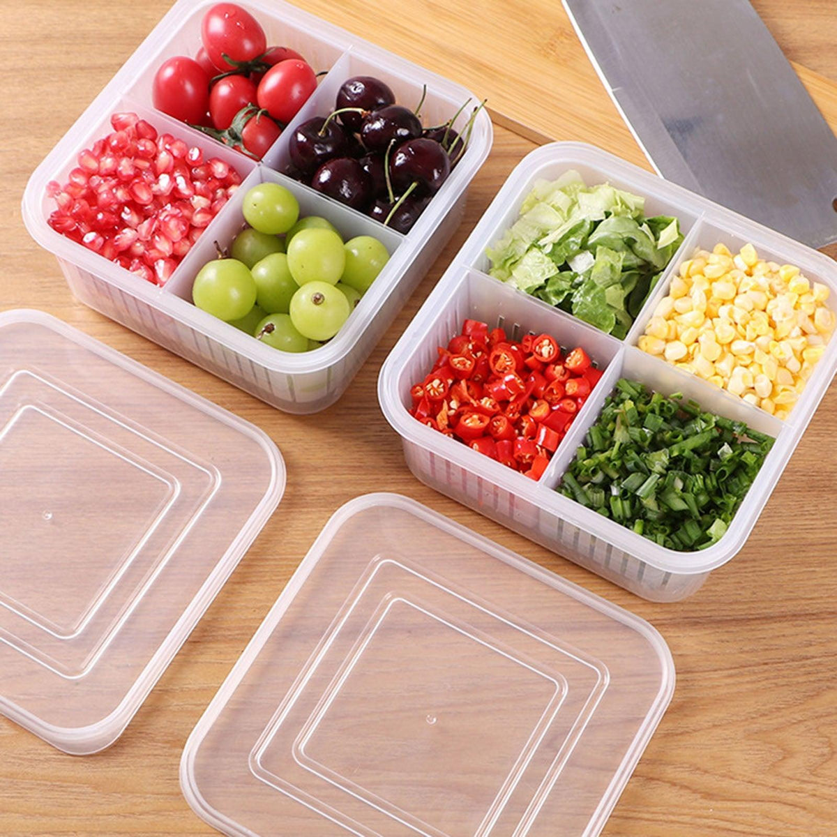 home & garden : FoodKeeper - Bewaar Je Etenswaren Vers in 1+1 Gratis van Pantino