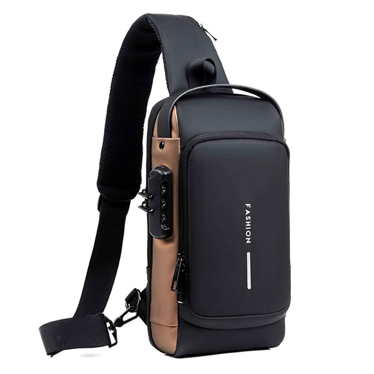 bags : Foon Bag USB Oplaadtas - De Alles-in-Één Tas - Zwart in 40% korting Zwartbruin (Bijna uitverkocht) van Pantino