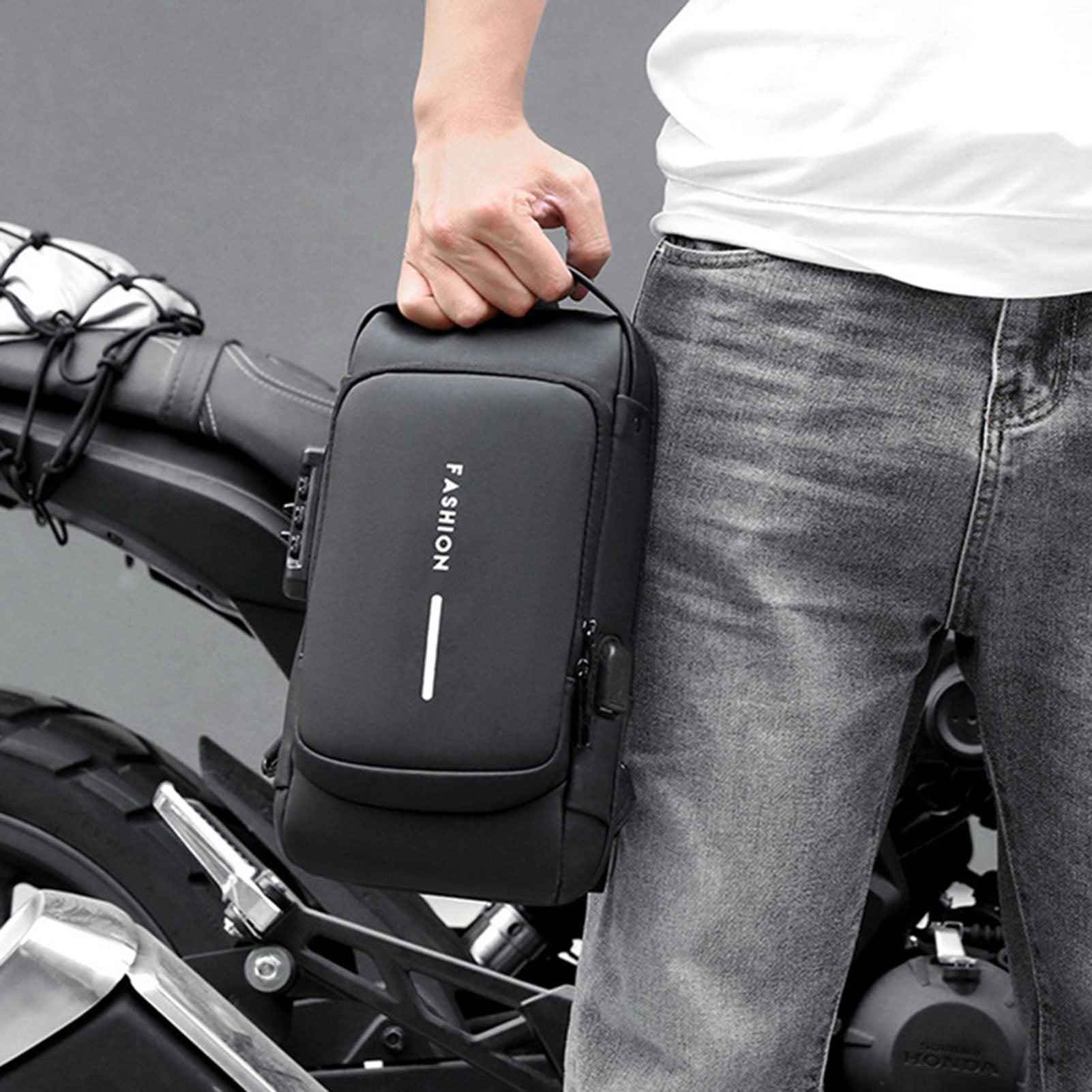 bags : Foon Bag USB Oplaadtas - De Alles-in-Één Tas - Zwart in van Pantino