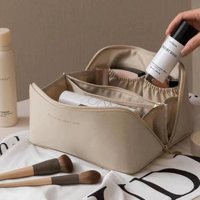bags : Toilettas Wit - Ruime Organizer voor Make-up & Toiletartikelen in van Pantino