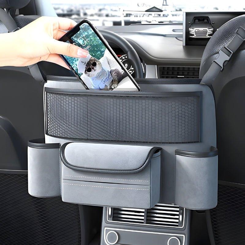 Car Organizer : HangSmart - Zeg maar Dag Tegen een Rommelige Auto - Zwart in van Pantino