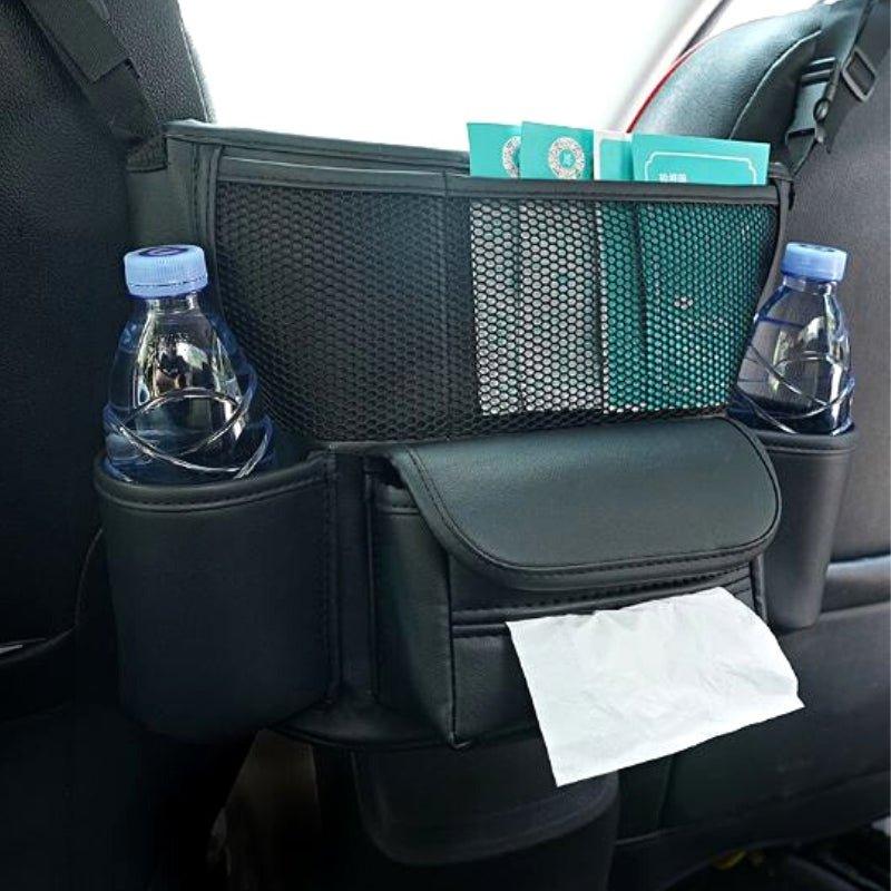 Car Organizer : HangSmart - Zeg maar Dag Tegen een Rommelige Auto - Zwart in van Pantino
