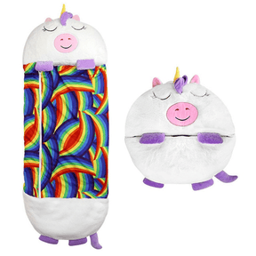 other : Happy Sleepybag - Neem Deze Slaapzak Overal Mee - Witte Eenhoorn in Witte eenhoorn van Pantino