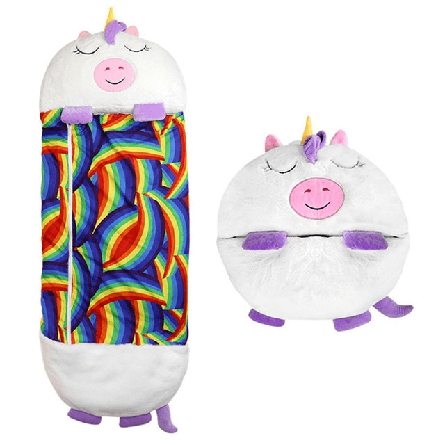 other : Happy Sleepybag - Neem Deze Slaapzak Overal Mee - Witte Eenhoorn in Witte eenhoorn van Pantino