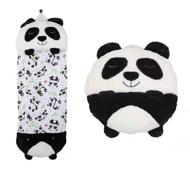 other : Happy Sleepybag - Neem Deze Slaapzak Overal Mee - Witte Eenhoorn in Panda van Pantino