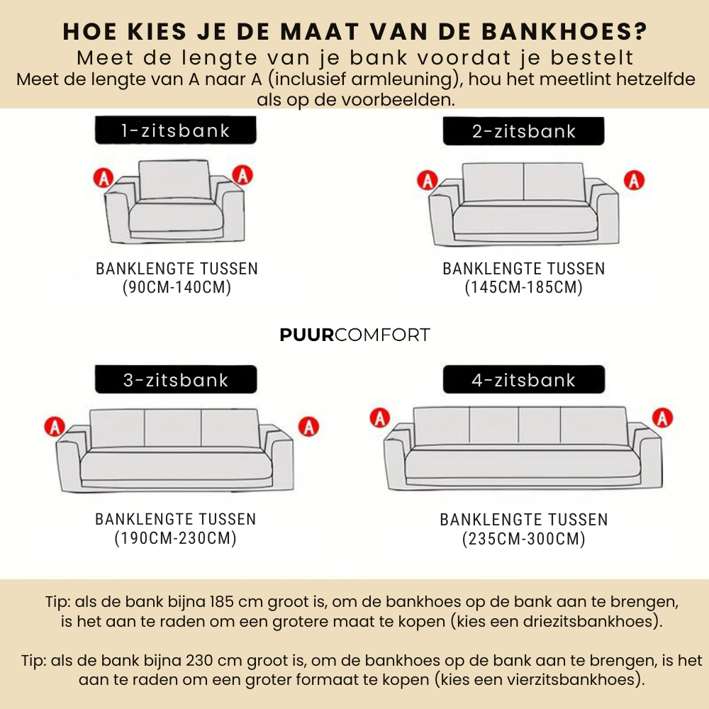 home & garden : CouchCover - Zachte Antislip Meubelbeschermer - Grijs in van Pantino
