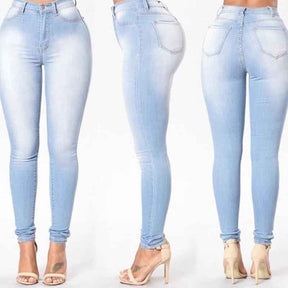 Jeans : Jeans Blauw - Jasmijn Shaping - Hoge Taille in van Pantino