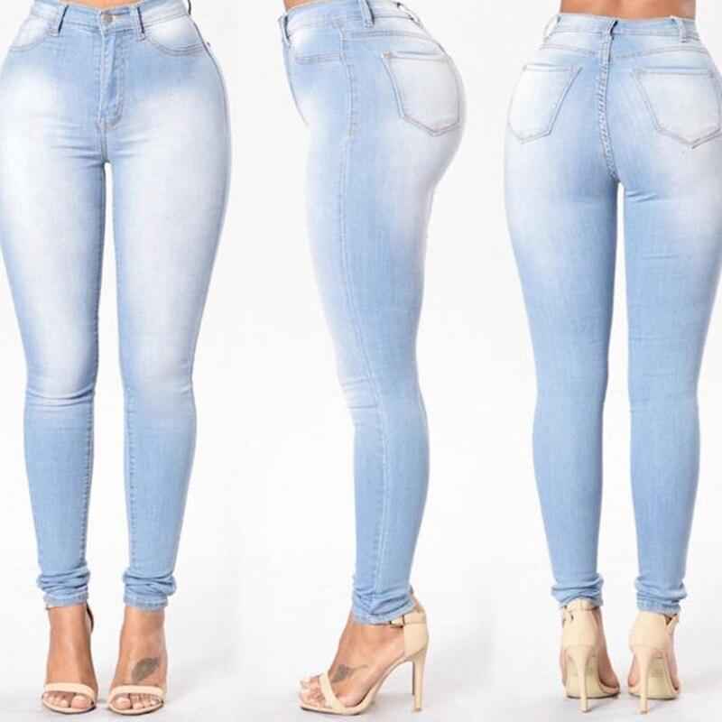 Jeans : Jeans Blauw - Jasmijn Shaping - Hoge Taille in van Pantino