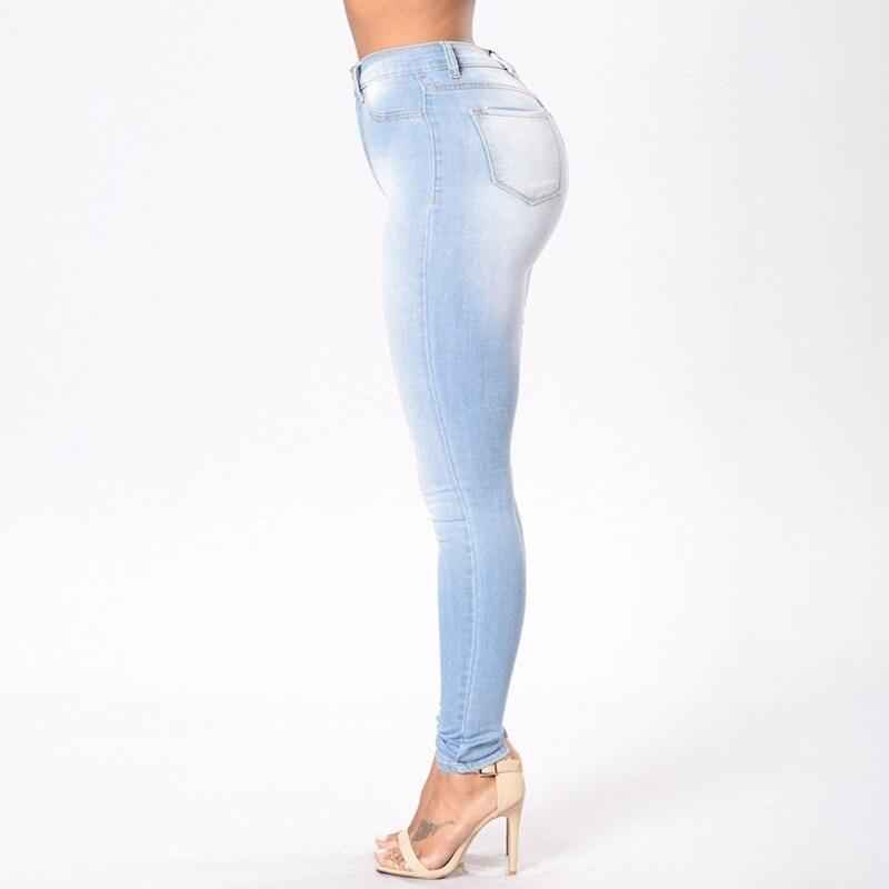 Jeans : Jeans Blauw - Jasmijn Shaping - Hoge Taille in van Pantino
