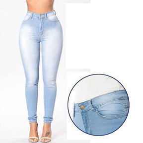 Jeans : Jeans Blauw - Jasmijn Shaping - Hoge Taille in van Pantino