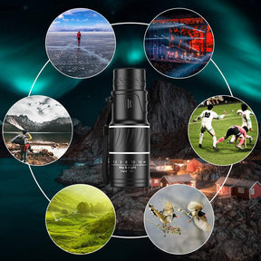 outdoor equipment : Verrekijker 10x42 HD Compact - Waterdicht, Schokbestendig voor Vogelspotten & Wandelen in van Pantino