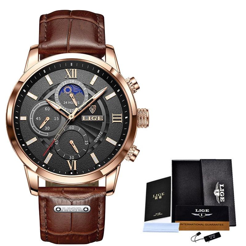 watches : Horloge voor Heren - Goud Wit in Goud Zwart van Pantino