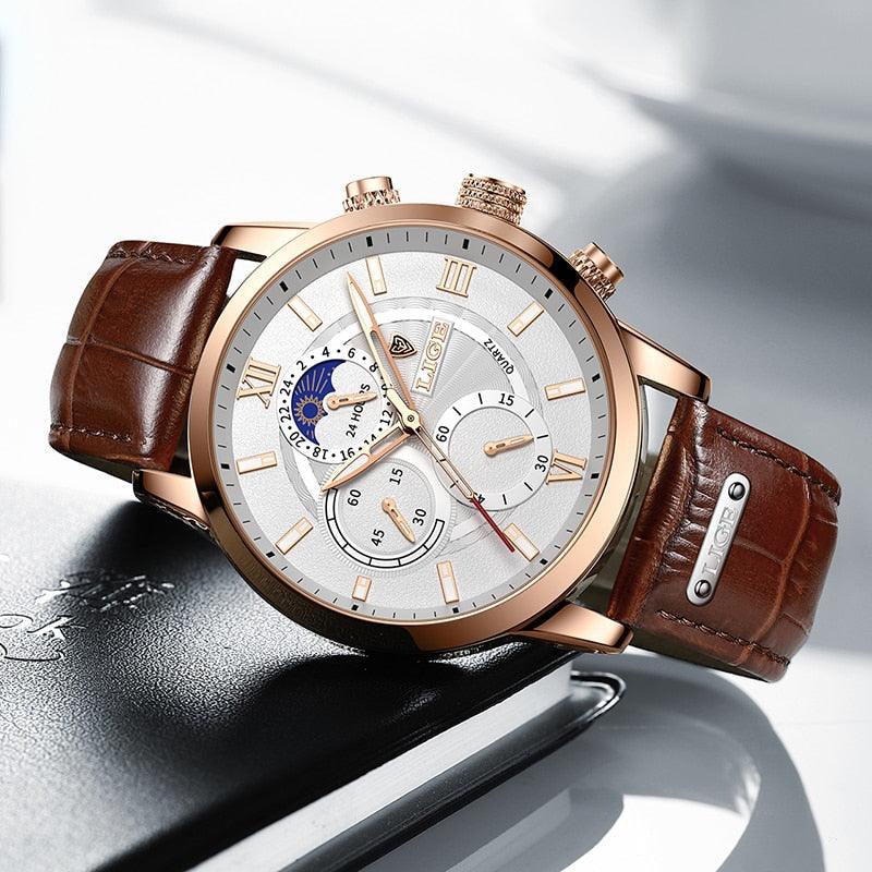 watches : Horloge voor Heren - Goud Wit in van Pantino