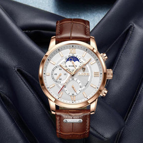 watches : Horloge voor Heren - Goud Wit in van Pantino
