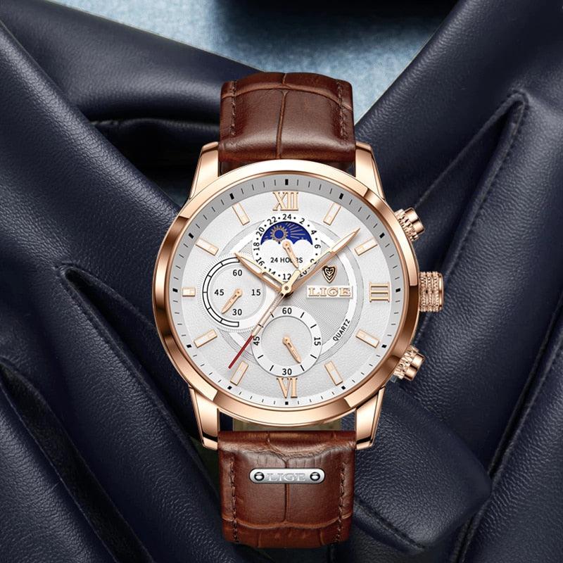 watches : Horloge voor Heren - Goud Wit in van Pantino