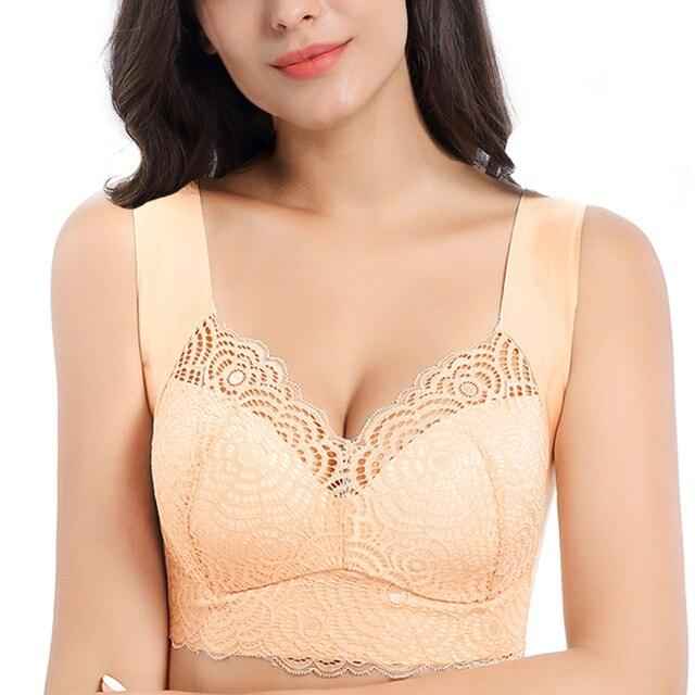Bra : Livia Anti-Zweet BH Heren Blauw in Beige van Pantino