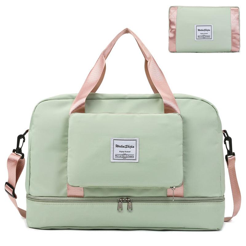 bags : LuxeFinds - Bagage Tassen Opvouwbaar - Zwart in Lichtgroen van Pantino